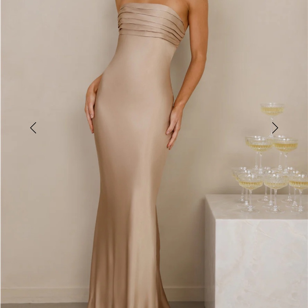 Champagne Evening Dress